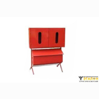 Стенд пожарный открытого типа с опрокид. ящиком