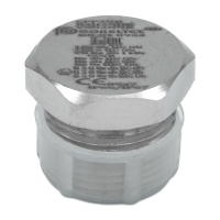 Заглушка взрывозащищенная для газоанализатора HardGas FX, резьба 3/4" NPT, никелированная латунь