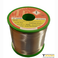 Interflux IF1000M-70. Припой проволочный 0,7 мм с флюсом 2,2%