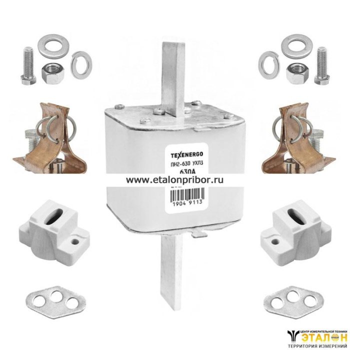 Предохранитель ПН2 630/630 А в комплекте с контакт основанием ...