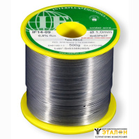 Interflux IF-14-09-70. Припой проволочный 0,7 мм с флюсом 0,9%