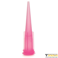 Techcon TT20-DHUV-PK. Иглы пластиковые ⌀0.610 мм конические Pink 20