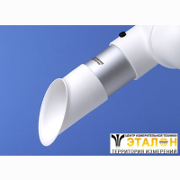 Alsident 1-7526-5. Раструб дымоприемника, трубка белая 75-250 мм