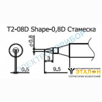T2-08D - паяльные сменные композитные головки для станции 942