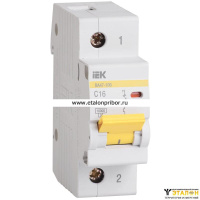 Автоматический выключатель 1р ВА 47-100 10А