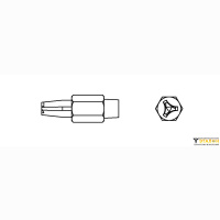 Weller T0058706794N. Вставной конус для DSX / DXV 80