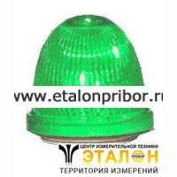 Сигнальный маяк зеленый OVOFMT12240DA4, 12-24-48-110-240В AC/DC, ксенон (Постоянного свечения) ,IP65