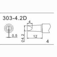 Quick 303-4,2D - насадка паяльная