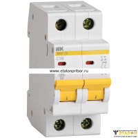 Автоматический выключатель ВА 47-29 2р 1А B