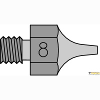 Weller DS 118 (T0051355199). Паяльная демонтажная насадка для выпайки и удаления припоя