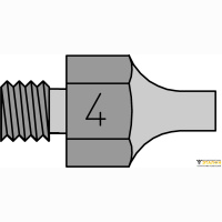 Weller DS 114 (T0051351499). Паяльная демонтажная насадка для выпайки и удаления припоя