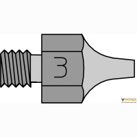 Weller DS 113 (T0051351399). Паяльная демонтажная насадка для выпайки и удаления припоя