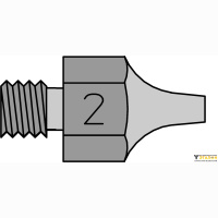 Weller DS 112 (T0051351299). Паяльная демонтажная насадка для выпайки и удаления припоя