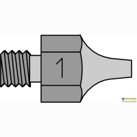Weller DS 111 (T0051351199). Паяльная демонтажная насадка для выпайки и удаления припоя