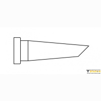 Weller LT BB 45 (T0054448499). Жало паяльное 2,4 мм коническое со скосом