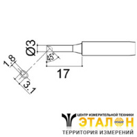 Quick QSS960-T-3CM - насадка паяльная