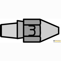 Weller DX 113HM (T0051315099). Паяльная демонтажная насадка для выпайки и удаления припоя