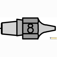 Weller DX 118 (T0051314899). Паяльная демонтажная насадка для выпайки и удаления припоя