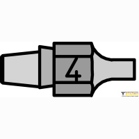 Weller DX 114 (T0051314499). Паяльная демонтажная насадка для выпайки и удаления припоя