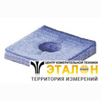 003B - вискозная губка 55х55 мм с центральным отверстием и прорезью