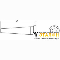 Weller LT BS (T0054449999). Жало паяльное 2,0 мм коническое