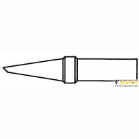 Weller ET BB (4ETBB-1). Жало паяльное 2,4 мм коническое со скосом