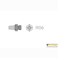 Weller R06 (T0058727822). Насадка 3,0 мм прямая для термофена HAP