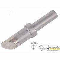 UnionTEST 500-8C. Жало паяльное 8,0 мм прямое со скосом