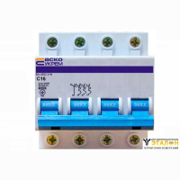 Выключатель УКРЕМ ВА-2002 4р (3+N) 16А АсКо