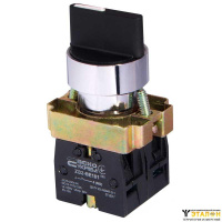 Кнопка поворотная XB2-BD33 3-х поз.(стандартная ручка)