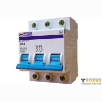 Выключатель УКРЕМ ВА-2006 3р 13А АсКо