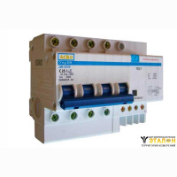 Дифференциальный выключатель ДВ-2006 4р 25А 30мА