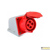 Гнездо стационарное ГС 16А/4 3Р+РЕ (114)