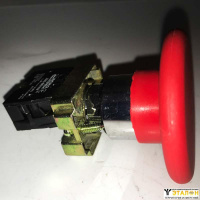 Кнопка-грибок XB2-BR42 Стоп (d=60 мм, красная)