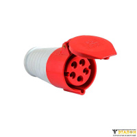 Гнездо переносное ГП 16А/5 3Р+N+РЕ (215)