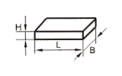 Габаритная схема фрикционных вкладышей типоисполнения №4